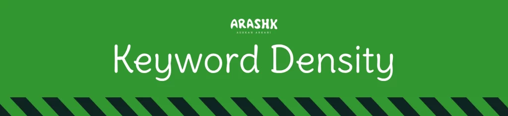 What is keyword density? how is it calculated?
